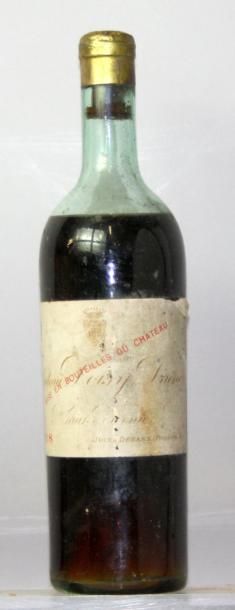 Une bouteille Château DOISY DAENE 2éme CC...