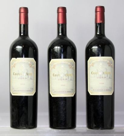null Trois magnums MADIRAN - CHÂTEAU D'AYDIE 2000