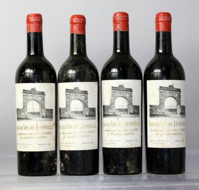 Quatre bouteilles Château LEOVILLE LAS CASES...