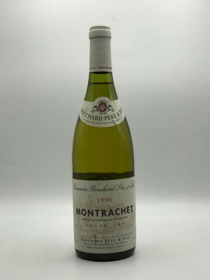 null 1 bouteille Montrachet GC Domaine Bouchard Père & Fils 1996 