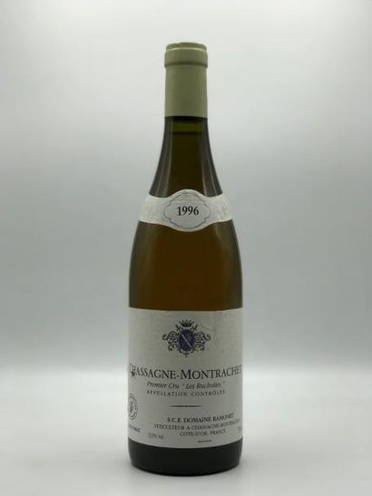 null 1 bouteille Chassagne-montrachet "Les Ruchottes" 1er Cru Domaine Ramonet 1996...