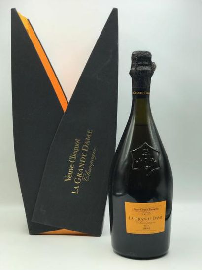 null 1 bouteille CHAMPAGNE Veuve Clicquot " La Grande Dame" 1996 (coffret d'orig...