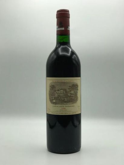null 1 bouteille Château Lafite Rothschild 1er Cru Classé Pauillac 1988 