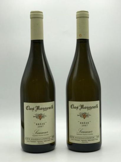 null 2 bouteilles Saumur "Brézé" Clos Rougeard 2007 