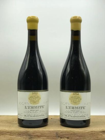 null 1 bouteille Ermitage "L'Ermite" M.Chapoutier 2013 

1 bouteille Ermitage "L'Ermite"...