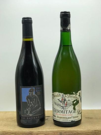 null 1 bouteille Côte-Rotie « La Barbarine » Gangloff 2005 

1 bouteille Hermitage...
