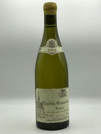 null 1 bouteille Chablis "Valmur" GC Domaine François Raveneau 2003 