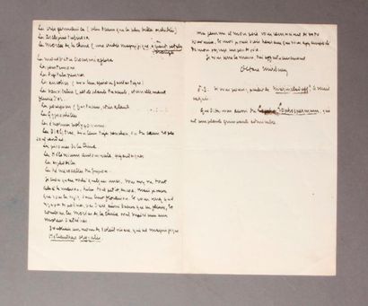 Octave MIRBEAU (1848-1917) Lettre autographe signée.
2 ½ pages in-12. Jolie lettre...