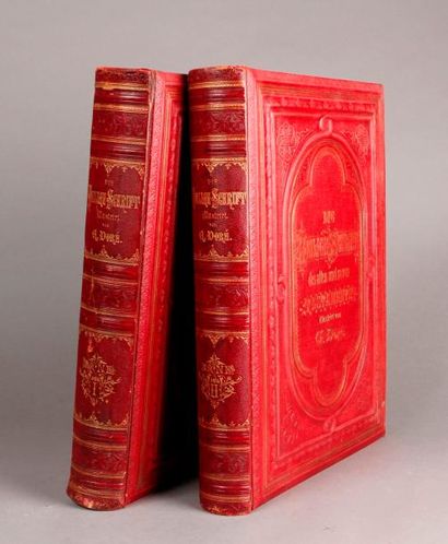 DORÉ (Gustave) Bible. Die Heilige Schrift Alten Und Neuven Testament (Ancien et Nouveau...