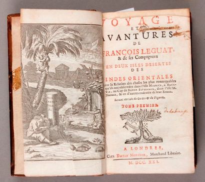 LEGUAT (Francois) Voyage et aventures de François Leguat et ses compagnons en deux...