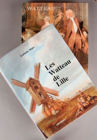 WATTEAU (Antoine). Editions de la Réunion des Musées Nationaux. Paris 1984-1985;...