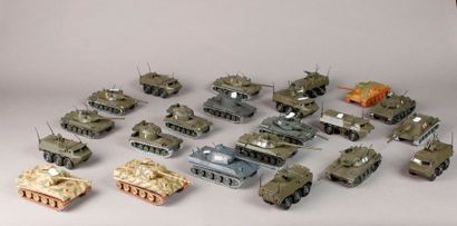 SOLIDO : Véhicules militaires : tanks – chars...