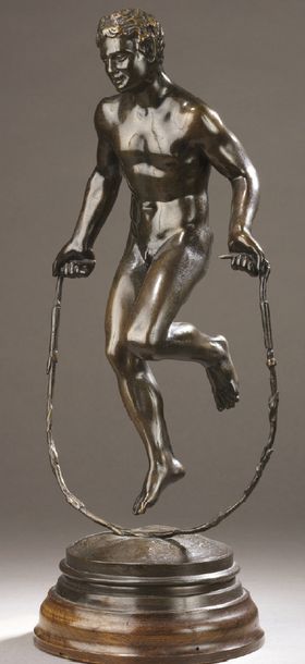 D'après Augustin COURTET (1821-1891) Jeune athlète sautant à la corde
Epreuve en...