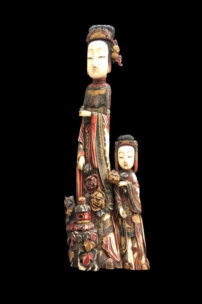 null IVOIRE, Chine 


Mère et son enfant


H: 55 cm.- 21 2/3 in.








Les démarches...
