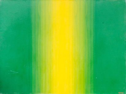 Dordevic Miodrag (né en 1936) Composition abstraite jaune et verte

Huile sur toile,...
