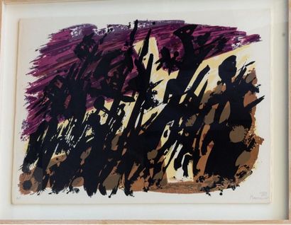 Alfred MANESSIER (1911-1993) Composition abstraite

Lithographie appartenant à une...