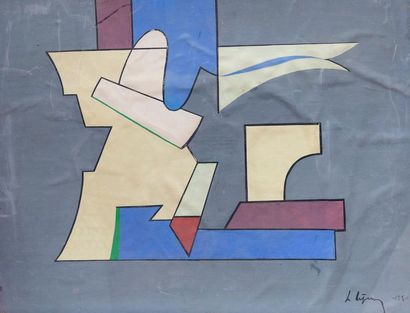 Jean LEPPIEN (1910-1991) Composition cubiste

Gouache sur papier, signée en bas à...