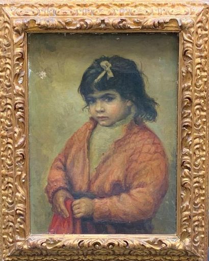 Leonardo PIZZANELLI (1920) Petite fille

Huile sur toile signée en bas à droite 

55...