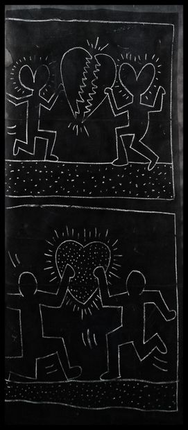 null Keith HARING (1958-1990)

Untitled, Subway drawing, 1981

Dessin à la craie...