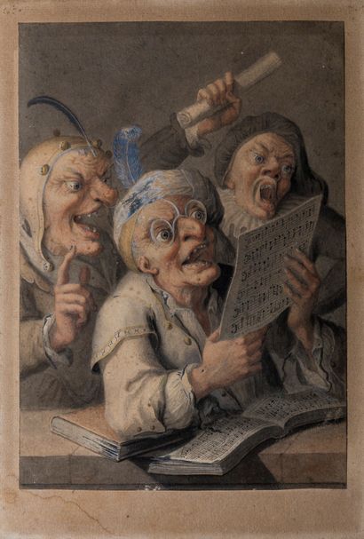 null Attribué à Cornelis DUSSART (1660-1704)

La partition

Aquarelle sur papier...