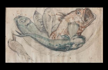 null Jean-Frédéric CANEPA (1894-1981)

les poissons 

Aquarelle sur papier signée...