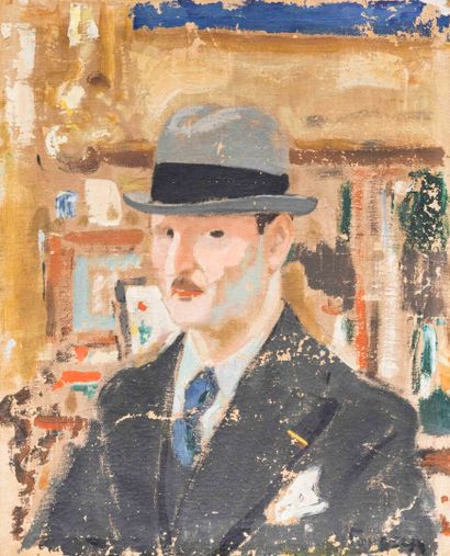 null Gaston SIMOES DE FONSECA (1874-1943)

Portrait d'homme au chapeau

Huile sur...