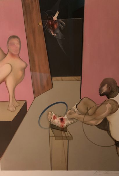 Francis BACON (1909-1992) 
Oedipus and the...