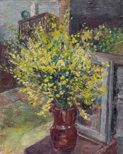 null Attr.David BURLIUK (1882-1967)

Bouquet de fleurs

Huile sur toile trace de...