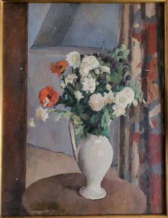 null Richard MAGUET (1896-1940)

Bouquet de fleurs 

Huile sur toile signée en bas...