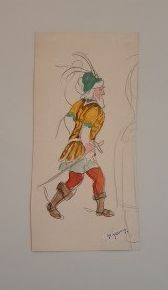 null Dimitrios Emmanuel GALANIS (1882-1966)

Theater character with a sword 

Pencil...