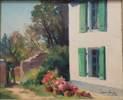 null Louis SUIRE (1899-1987

La maison de l'artiste à l'ile de Ré

Huile sur panneau...