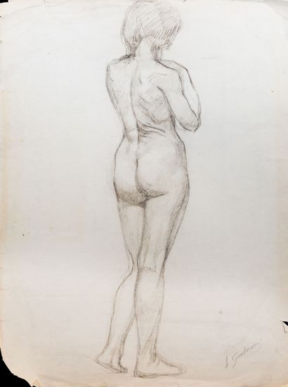 null Dimitrios Emmanuel GALANIS (1882-1966)

Nu de femme de dos

Dessin au fusain...