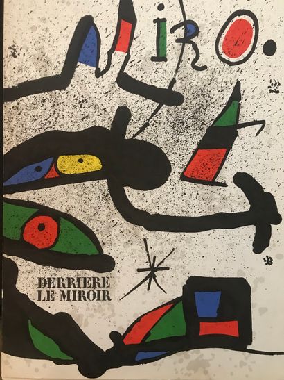 null Joan MIRO (1893-1983) 

Behind the Mirror - Miró (1979 Edition)

32 unbound...