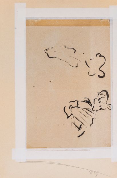 null Albert MARQUET (1875-1947)

Nu féminin de profil 

Encre de chine sur papier...