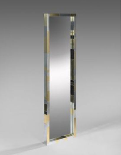 null Paul EVANS (1931-1987)

Modèle "Cityscape"

Grand miroir rectangulaire, en acier...