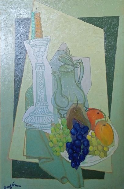 null 
CLÉMENT-SERVEAU (1886-1972)

Nature morte au bougeoir 



Huile sur toile signée...