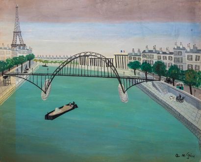 null Armand Marie GUÉRIN (1913-1983)

Paris, the Seine 

Oil on panel signed lower...