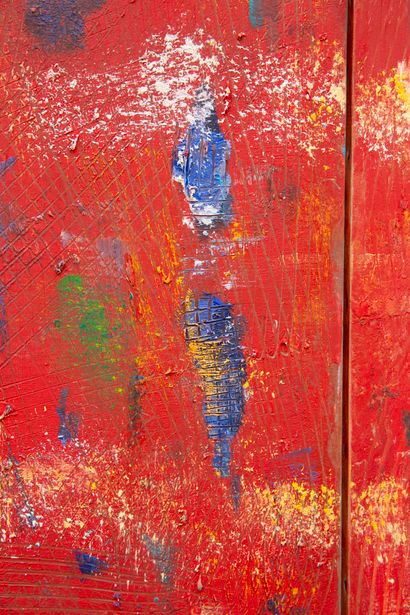 null 
Fahr-el-Nissa ZEID (1901-1991)




Dyptic red background 




Oil on canvas...