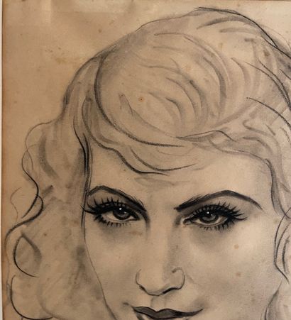 null 
Francis PICABIA (1879-1953)




Portrait de femme




Fusain sur papier




Signé...