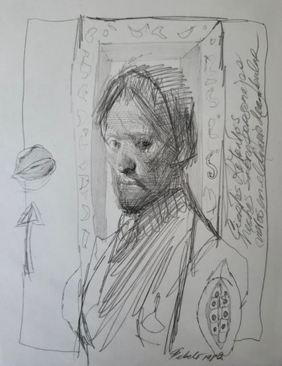 null Roberto FABELO (1950)

Portrait d'Homme -1986

Dessin au crayon sur papier carte

Signé...