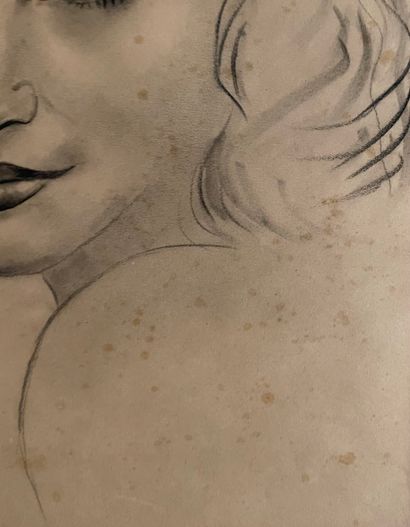 null 
Francis PICABIA (1879-1953)




Portrait de femme




Fusain sur papier




Signé...