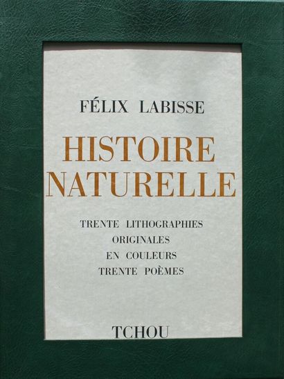 null Félix LABISSE (1905-1982)

Histoire Naturelle 

Edition Tchou, Paris, Ex. VI...