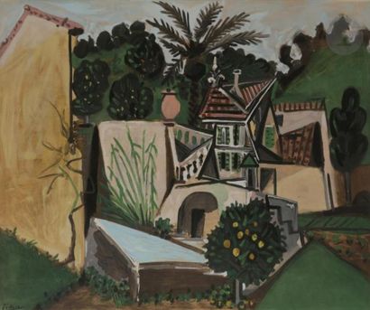 null 
D'après une oeuvre de Pablo PICASSO (1881-1973)




"La villa au palmier"




Tirage...