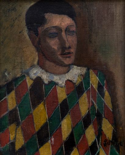 null Arthur FILLON (1900-1974)

Clown

Oil on canvas signed lower right

27 x 24...