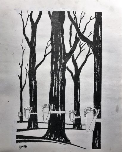 null Jean DOBRITZ (1956)

Forêt

Feutre sur papier signé en bas à gauche

46,3 x...