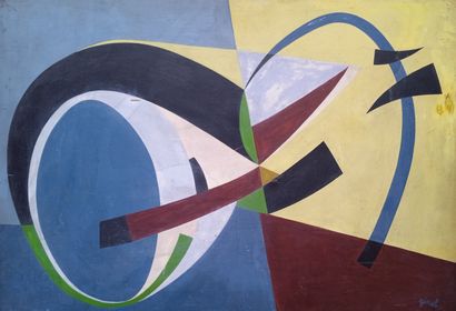 Georges GIMEL (1898-1962)
Composition abstrait
Huile...