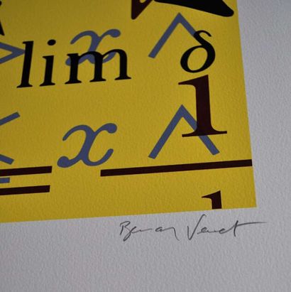 null Bernar VENET (1941) 
Mathématiques (2005)
Lithographie en couleurs
Signée en...