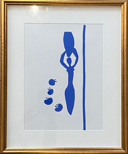 Henri MATISSE (1869-1954)
Nu Bleu I 
Lithographie...