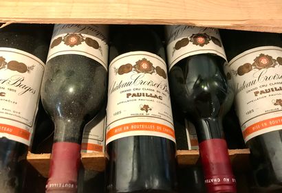 null 12 bouteilles (75 cl) de Château Croizet Bages (Rouge)
Millésime 1985
D'appellation...