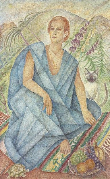 Marie MAREVNA (1892-1984)
Portrait de Germinal...